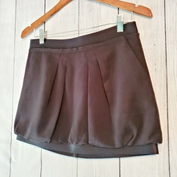 BCBG Maxazria Womens Silk Lined Mini Skirt Size 4 - Picture 2 of 4